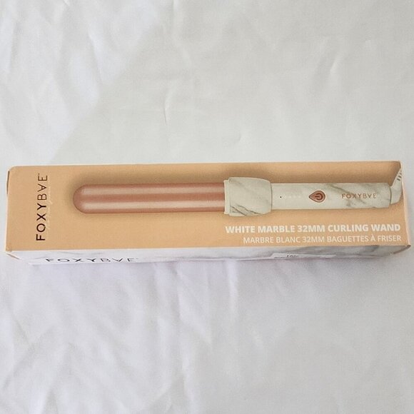 FOXYBAE White Marble Curling Wand - 32mm - Picture 5 of 6
